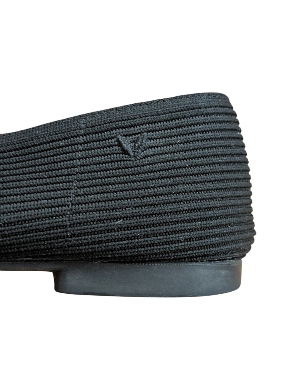 Vivaia Margot Square-Toe Black Ballet Flats Size 40 - Picture 6 of 9